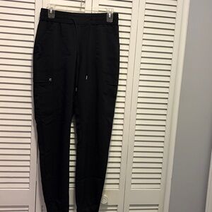 Cherokee Scrub Black Jogger Pants